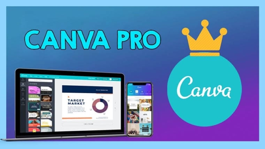 Gói nâng Canva Pro - Giúp bạn học tập